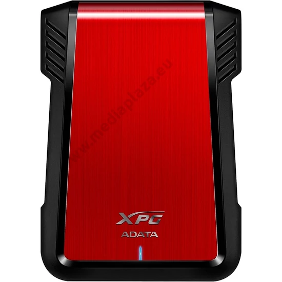 ADATA EX500 2,5 COL USB 3.1 KÜLSŐ MEREVLEMEZ/SSD HÁZ PIROS-FEKETE