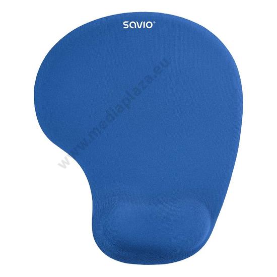 SAVIO MP-01BL ZSELÉS CSUKLÓTÁMASZOS EGÉRPAD KÉK