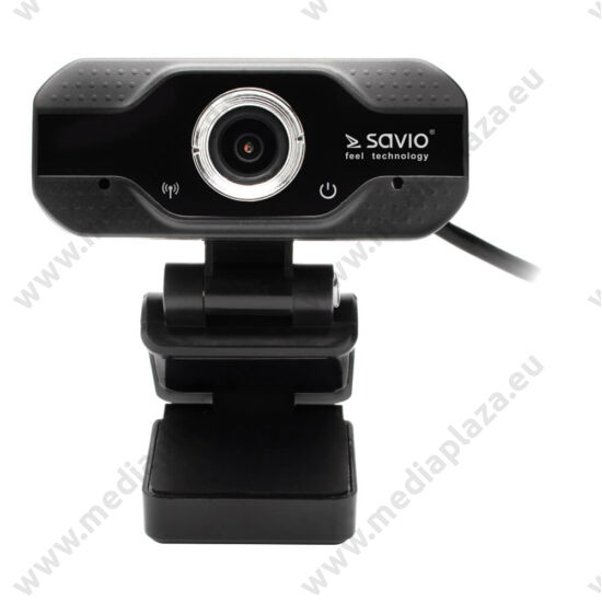 SAVIO CAK-01 FULL HD 1080p 30FPS WEBKAMERA FEKETE