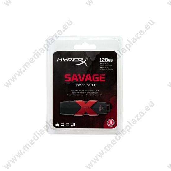 KINGSTON USB 3.1 HYPERX SAVAGE PENDRIVE 128GB