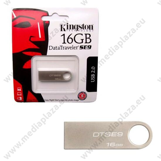 KINGSTON USB 2.0 DATATRAVELER SE9 EZÜST 16GB