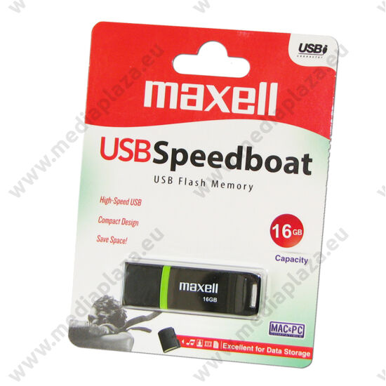 MAXELL USB 2.0 PENDRIVE SPEEDBOAT 16GB