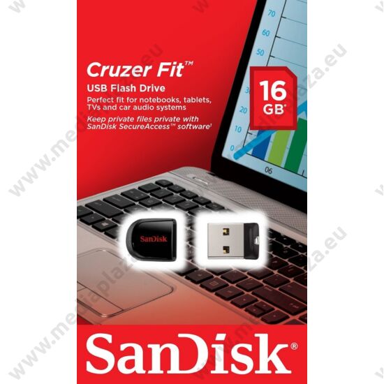 SANDISK USB 2.0 CRUZER FIT PENDRIVE 16GB