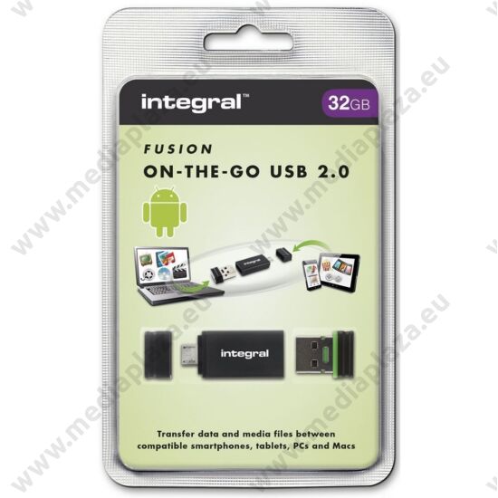 INTEGRAL USB 2.0 PENDRIVE OTG FUSION 32GB