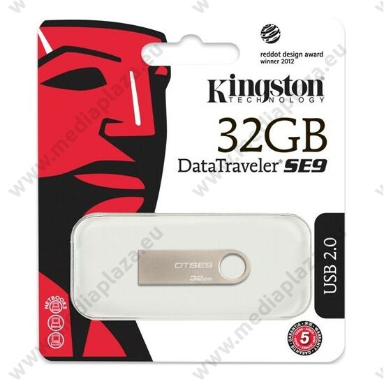 KINGSTON USB 2.0 DATATRAVELER SE9 EZÜST 32GB