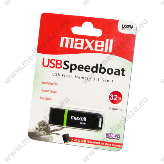 MAXELL USB 3.1 PENDRIVE SPEEDBOAT 32GB