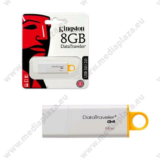 KINGSTON USB 3.0 DATATRAVELER G4 SÁRGA 8GB