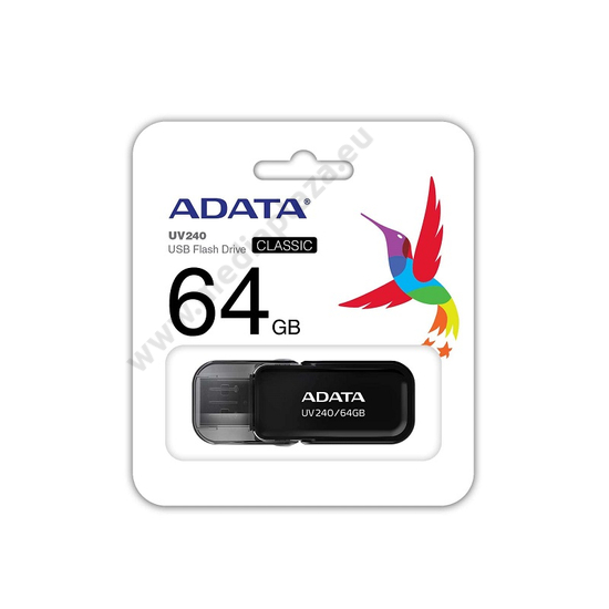ADATA UV240 USB 2.0 PENDRIVE 64GB FEKETE