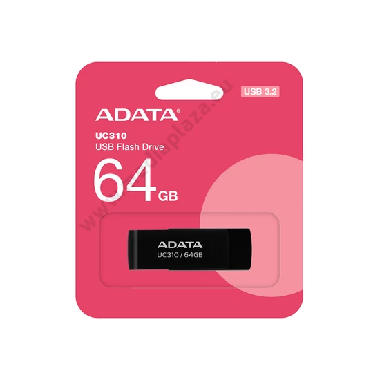 ADATA UC310 USB 3.2 GEN 1 PENDRIVE 64GB FEKETE