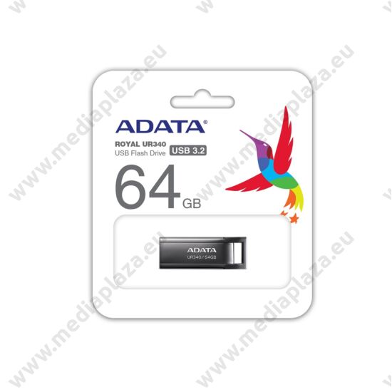 ADATA UR340 USB 3.2 GEN 1 FÉMHÁZAS PENDRIVE 64GB