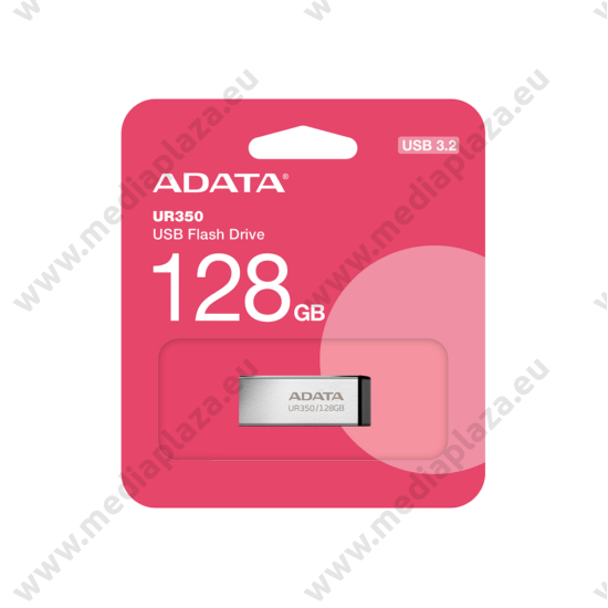ADATA UR350 USB 3.2 GEN 1 FÉMHÁZAS PENDRIVE 128GB FEKETE