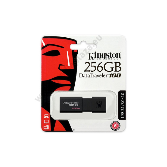KINGSTON USB 3.0 DATATRAVELER 100 G3 256GB