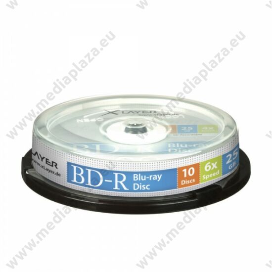 XLAYER BD-R 25GB 6X CAKE (10)