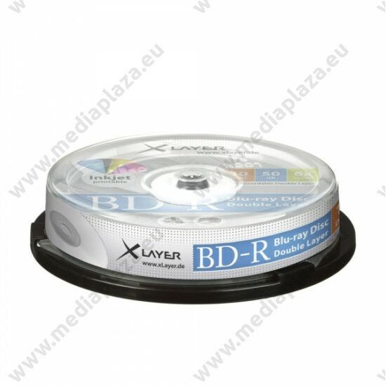 XLAYER BD-R 50GB 6X NYOMTATHATÓ CAKE (10)