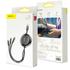 Kép 5/10 - BASEUS CAMLT-JH01 GOLDEN LOOP 3-IN-1 USB TYPE-C/MICRO USB/APPLE LIGHTNING KÁBEL 1,2m FEKETE