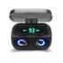 Kép 1/3 - SAVIO TWS-06 VEZETÉK NÉLKÜLI BLUETOOTH 5.0 TWS FÜLHALLGATÓ/HEADSET FEKETE