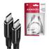 Kép 7/8 - AXAGON FONOTT SZÖVET USB-C/USB-C GYORSTÖLTŐ ADATKÁBEL PD 2.0/3.0 QC 2.0/3.0/4.0 3A 60W 3m FEKETE