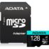 Kép 2/5 - ADATA PREMIER PRO MICRO SDXC 128GB + ADAPTER CLASS 10 UHS-I U3 A1 V30 100/80 MB/s