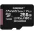 Kép 3/3 - KINGSTON CANVAS SELECT PLUS MICRO SDXC 256GB CLASS 10 UHS-I U3 A1 V30 (100/85 MB/s)