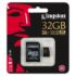Kép 1/3 - KINGSTON MICRO SDHC 32GB + ADAPTER UHS-I U3 CLASS 10 (90 MB/s OLVASÁSI 45 MB/s ÍRÁSI SEBESSÉG)