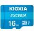 Kép 2/4 - KIOXIA EXCERIA MICRO SDHC 16GB + ADAPTER CLASS 10 UHS-I U1 (100 MB/s OLVASÁSI SEBESSÉG)