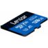 Kép 4/4 - LEXAR HIGH PERFORMANCE 633x BLUE SERIES MICRO SDXC 128GB + ADAPTER CLASS 10 UHS-I U3 A1 V30 (100/45 MB/s)