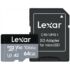 Kép 1/3 - LEXAR PROFESSIONAL 1066x SILVER SERIES MICRO SDXC 64GB + ADAPTER CLASS 10 UHS-I U3 A2 V30 (160/70 MB/s)