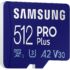 Kép 4/5 - SAMSUNG PRO PLUS (2021) MICRO SDXC 512GB CLASS 10 UHS-I U3 A2 V30 160/120 MB/s + USB 3.0 MEMÓRIAKÁRTYA OLVASÓ