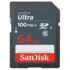 Kép 1/2 - SANDISK ULTRA SDXC 64GB CLASS 10 UHS-I (100 MB/s OLVASÁSI SEBESSÉG)