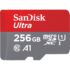 Kép 3/4 - SANDISK ULTRA MICRO SDXC 256GB + ADAPTER CLASS 10 UHS-I U1 A1 150 MB/s