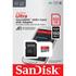 Kép 1/4 - SANDISK ULTRA MICRO SDXC 512GB + ADAPTER CLASS 10 UHS-I U1 A1 150 MB/s