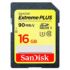 Kép 2/2 - SANDISK EXTREME PLUS SDHC 16GB CLASS 10 UHS-I U3 90/60 MB/s