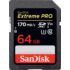 Kép 2/4 - SANDISK EXTREME PRO SDXC 64GB CLASS 10 UHS-I U3 V30 170/90 MB/s