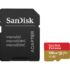 Kép 3/5 - SANDISK EXTREME MOBILE MICRO SDXC 128GB + ADAPTER CLASS 10 UHS-I U3 A2 V30 190/90 MB/s