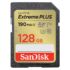 Kép 2/2 - SANDISK EXTREME PLUS SDXC 128GB CLASS 10 UHS-I U3 V30 190/90 MB/s