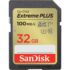 Kép 2/2 - SANDISK EXTREME PLUS SDHC 32GB CLASS 10 UHS-I U3 V30 100/60 MB/s