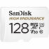 Kép 4/5 - SANDISK HIGH ENDURANCE MICRO SDXC 128GB + ADAPTER CLASS 10 UHS-I U3 V30 100/40 MB/s