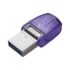 Kép 3/3 - KINGSTON DATATRAVELER MICRODUO 3C USB 3.2/USB-C FÉMHÁZAS PENDRIVE 256GB (200 MB/s OLVASÁSI SEBESSÉG)