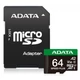 ADATA SPEED PLUS MICRO SDXC 64GB + ADAPTER CLASS 10 UHS-I U3 V30 160/140 MB/s