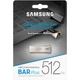 SAMSUNG BAR PLUS USB 3.2 GEN 1 PENDRIVE 512GB EZÜST (400 MB/s)