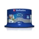 VERBATIM BD-R 25GB 6X DATALIFE NYOMTATHATÓ CAKE (50)