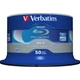 VERBATIM BD-R 25GB 6X DATALIFE CAKE (50)