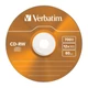 VERBATIM CD-RW 12X COLOUR SLIM TOKBAN (5)