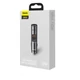 BASEUS CCNLZ-C0G ENERGY COLUMN FM TRANSMITTER/BLUETOOTH 5.0 KIHANGOSÍTÓ/AUTÓS TÖLTŐ QC 18W SZÜRKE