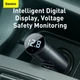 BASEUS CCNLZ-C0G ENERGY COLUMN FM TRANSMITTER/BLUETOOTH 5.0 KIHANGOSÍTÓ/AUTÓS TÖLTŐ QC 18W SZÜRKE