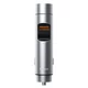 BASEUS CCNLZ-C0S ENERGY COLUMN FM TRANSMITTER/BLUETOOTH 5.0 KIHANGOSÍTÓ/AUTÓS TÖLTŐ QC 18W  EZÜST