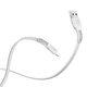 BASEUS CALZY-B02 TOUGH SERIES APPLE LIGHTNING TÖLTŐ ÉS ADATKÁBEL 2A 1m FEHÉR