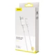 BASEUS CAMSW-02 MICRO USB KÁBEL 2,4A 1m FEHÉR