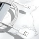 BASEUS CAMSW-02 MICRO USB KÁBEL 2,4A 1m FEHÉR