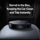 BASEUS CAHUB-FX01 CAR SHARING AUTÓS USB ELOSZTÓ 3xUSB PORT + USB-C/APPLE LIGHTNING/MICRO USB KÁBEL